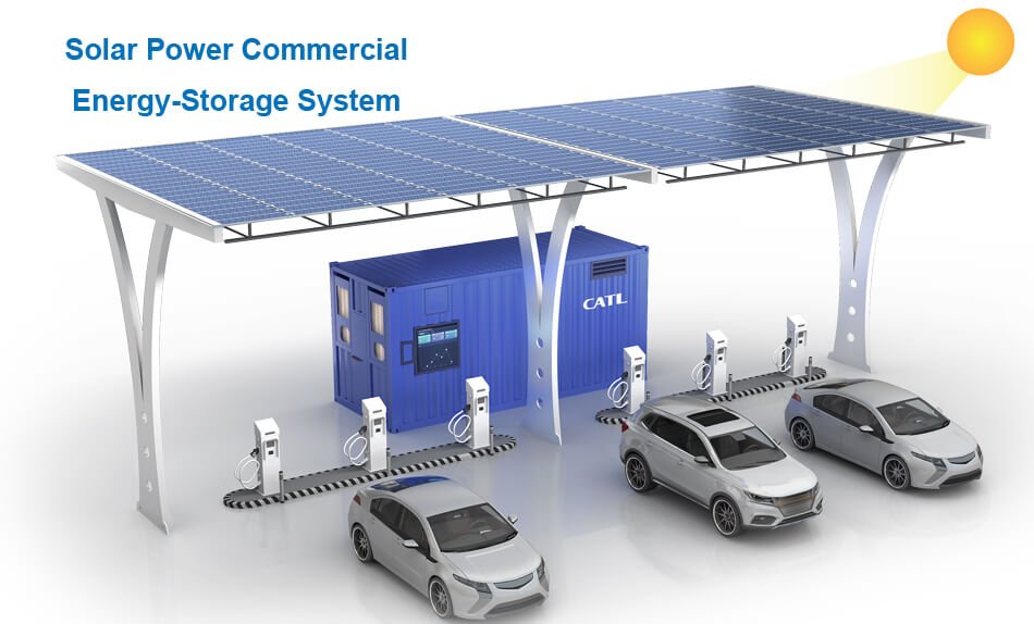 Solar Power Commercial Energy-Storage System