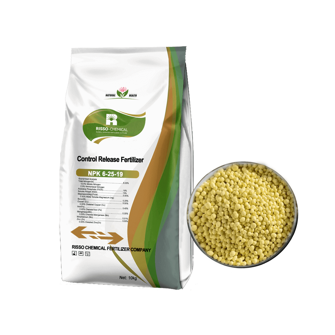 NPK 6-25-19 Control Release Fertilizer