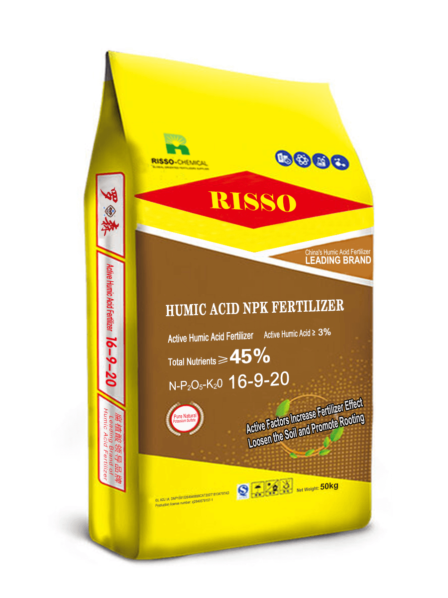 Risso's 16-9-20 Humic acid NPK Fertilizer
