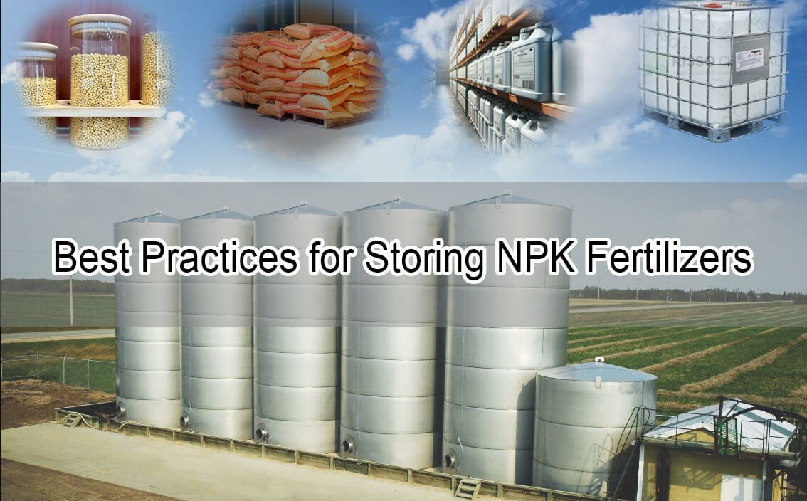 NPK Fertilizers Storing