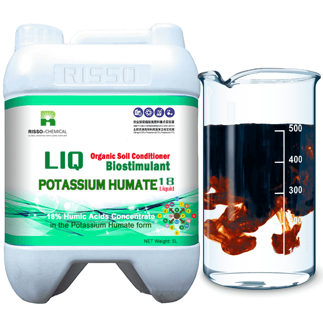 Risso Potassium Humate Solution