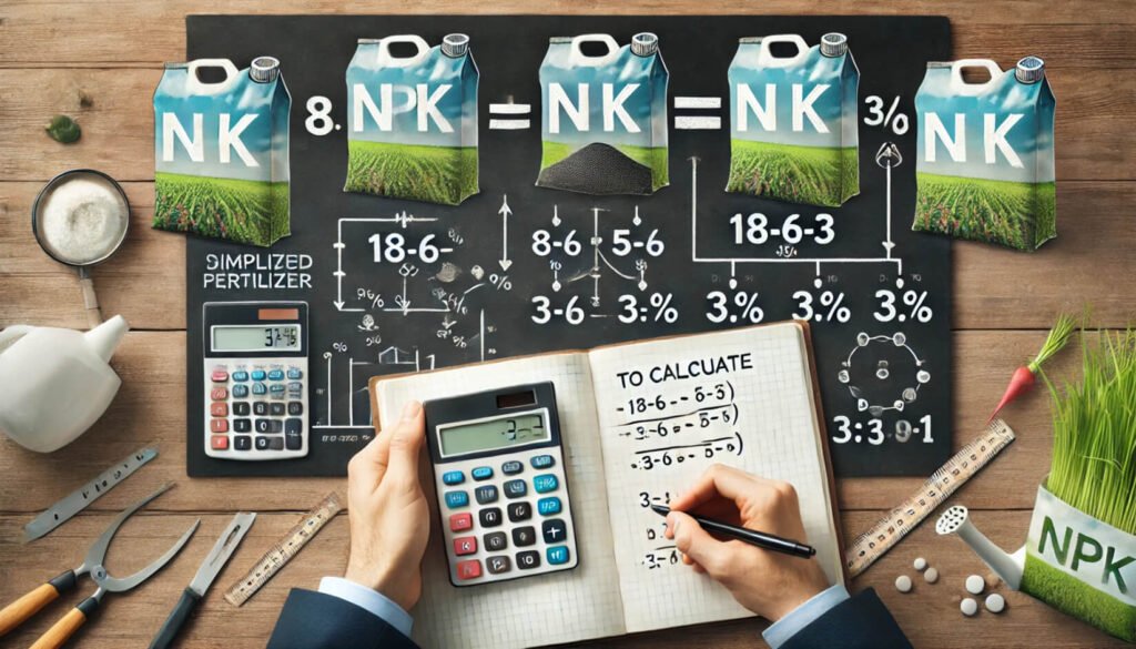 Calculate the NPK Ratio