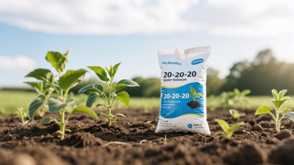 Advantages of 20-20-20 water-soluble fertilizer