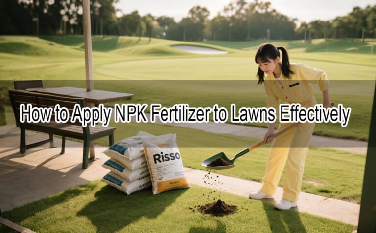 How to Apply NPK Fertilizer to Lawns Effectively