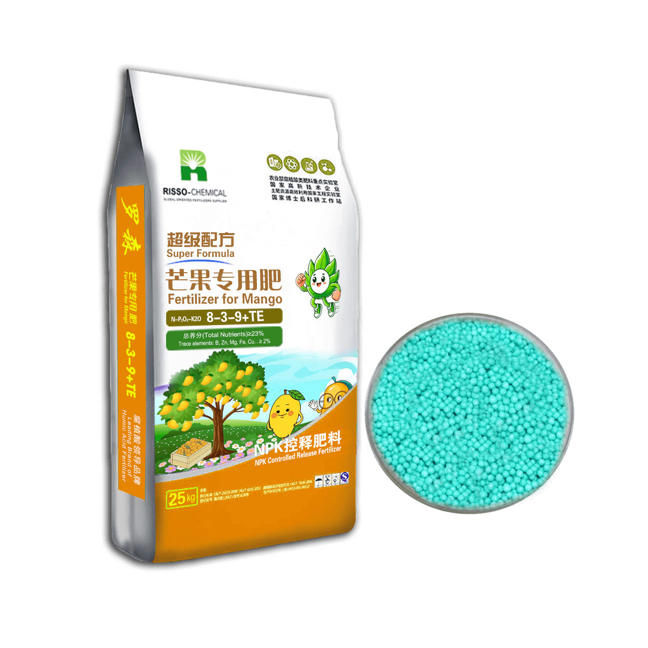 Mango Fertilizer 8-3-9+TE