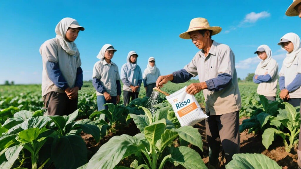 Practice of tobacco fertilization