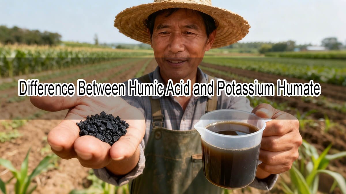 Difference Between Humic Acid and Potassium Humate