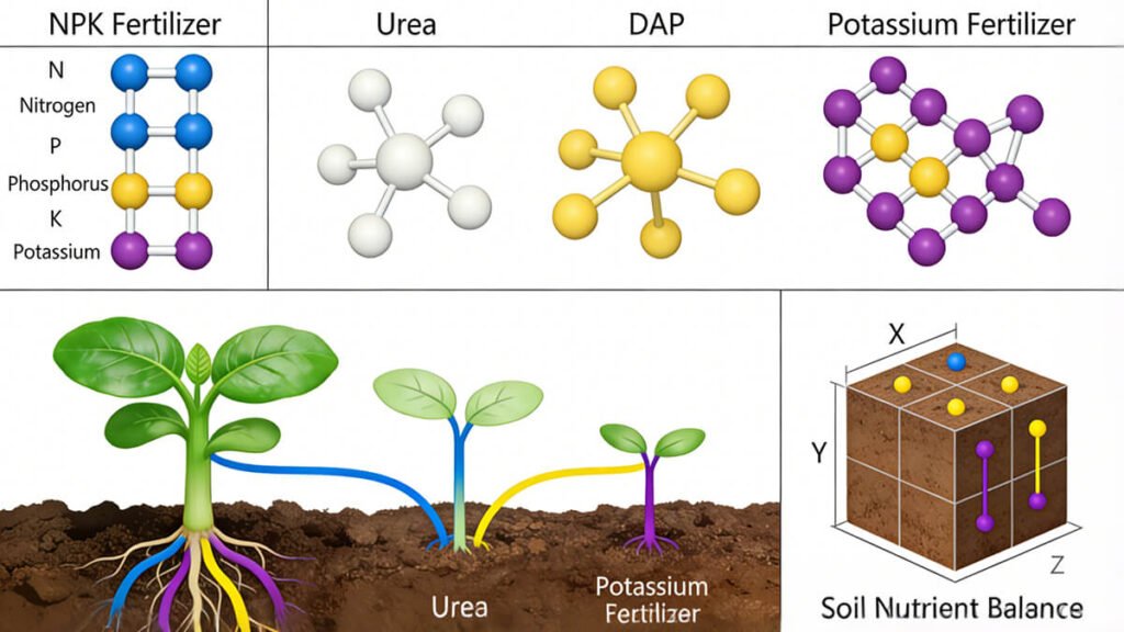 Pros & Limits of Using Urea, DAP, and Potash Separately