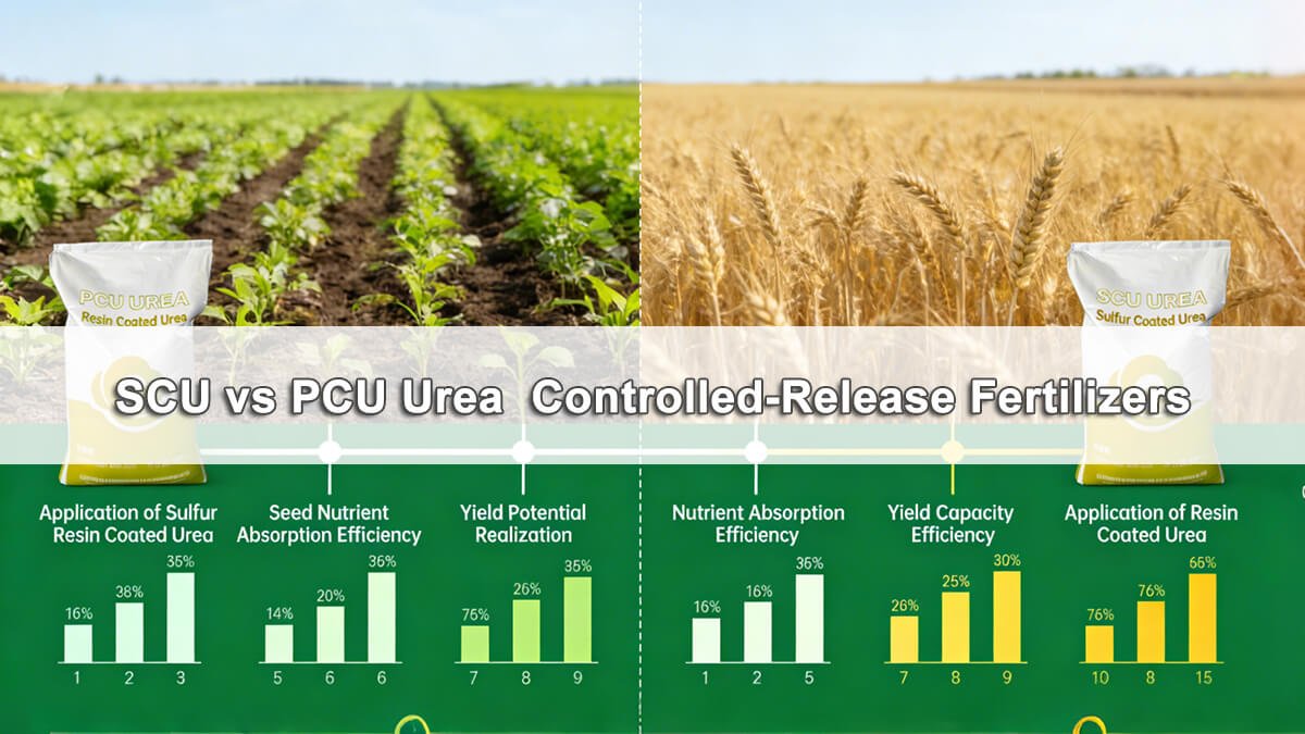 SCU vs PCU Urea Controlled-Release Fertilizers