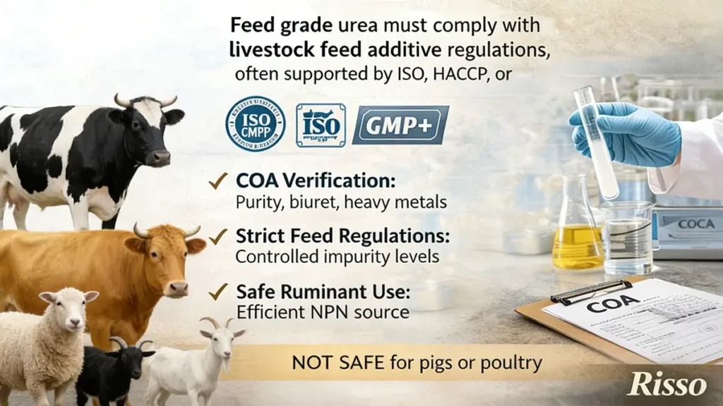 Feed Urea Safety Regulatory